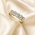 18ct Gold Five Stone Lab-Grown Diamond Ring