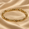 9ct Yellow Gold Fancy Link Bracelet