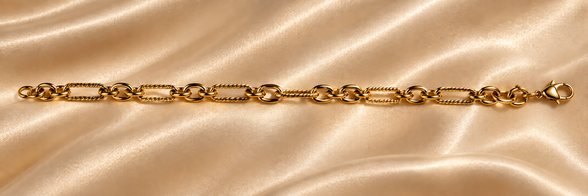 9ct Gold Link Bracelet