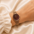 Ladies Rotary Rose Gold-Tone Watch