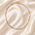 Yellow & White Gold Link Necklace