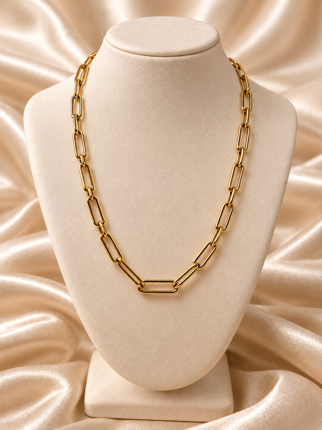 9ct Yellow Gold Linked Chain Necklace