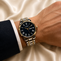 Men’s Rotary Two-Tone Midnight Dial Watch