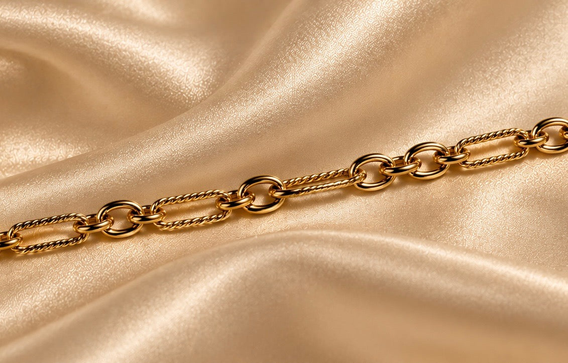 9ct Gold Link Bracelet